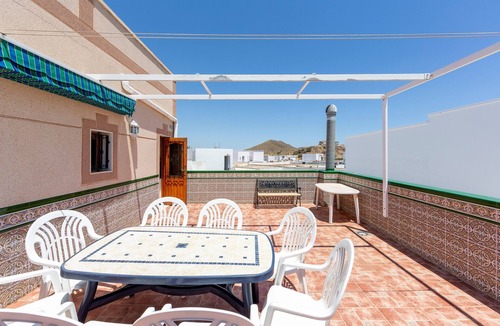 Fernan Perez Villa | Villa 'Cruz' with Private Terrace, Balcony, and Air Conditioning