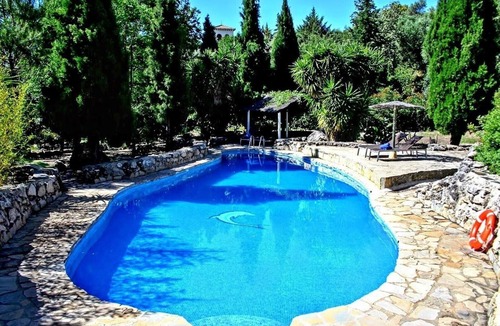 Montecorto Villa | Villa 'El Cortijo' with Mountain View, Private Pool, Terrace, A/C & Wi-Fi
