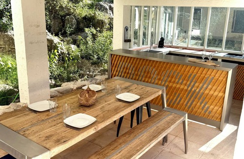 Orba House | Villa Horizonte with pool and pool house, mountain and nature views