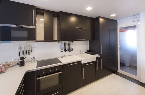 Benidorm Apartment | Villa Marina, 100% Blue . first line apartment, large terrace .