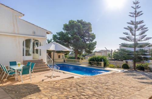 Benissa Coast Villa | Villa Rosa with Mountain View, Pool, Wi-Fi, A/C, Terrace & Garden
