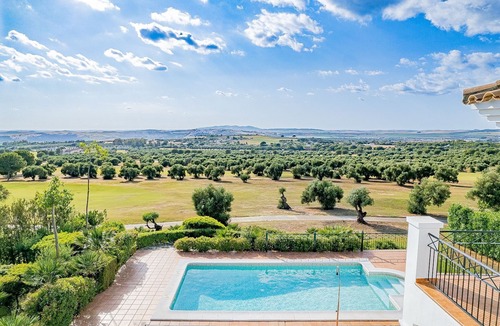 Jedula Villa | Villa Vacaciones LUZ with fantastic views, directly on the golf course, in the middle of nature