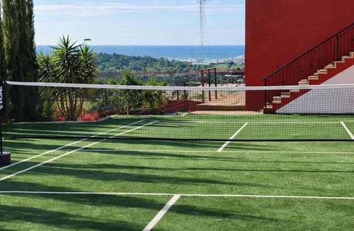 Finestrat Villa | Villa Vibes & Views near Benidorm for 16 Guest Pool Badminton