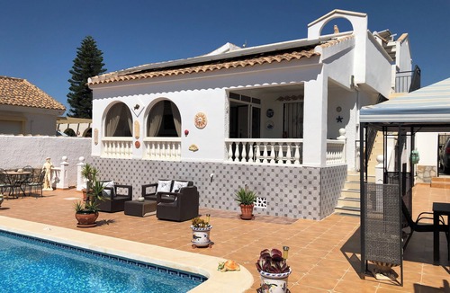 Mazarron Villa | Villa with a private pool and an enclosed garden with a BBQ (plancha)