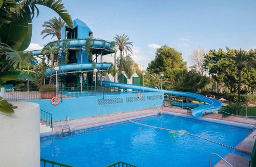 Benalmadena Costa Apartment | "VIVE BENAL BEACH" estudio gran terraza y parque acuático 1319