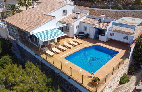 Benitachell Villa | Wonderful private villa for 6 guests with WIFI, A/C, private pool, TV, terrace and panoramic view