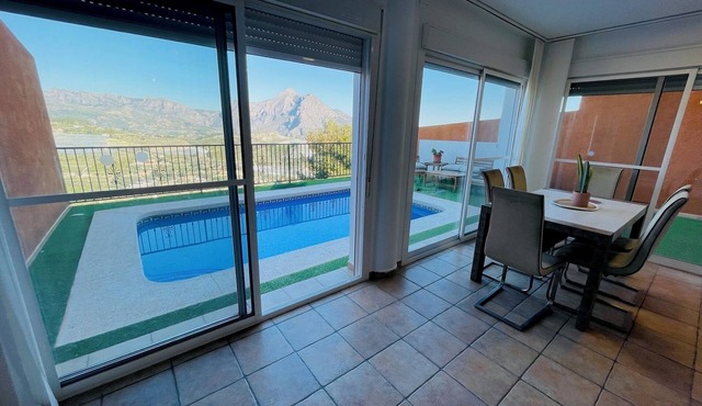 3 bedroom house private pool Near Guadalest & Altea