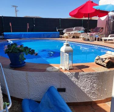 3 bedrooms villa at Cuevas del Almanzora 200 m away from the beach with city view private pool and enclosed garden