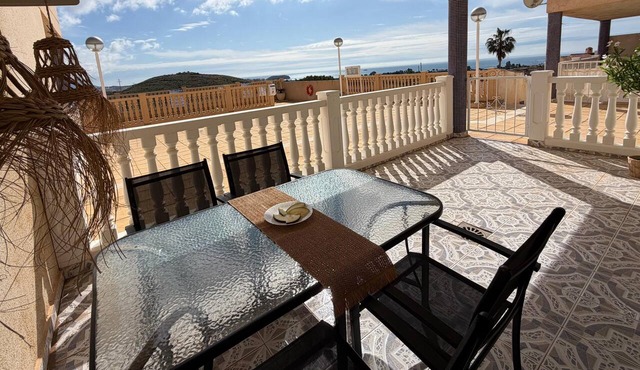 Bol2 - Modern 2 bed apartment in Bolnuevo with communal pool