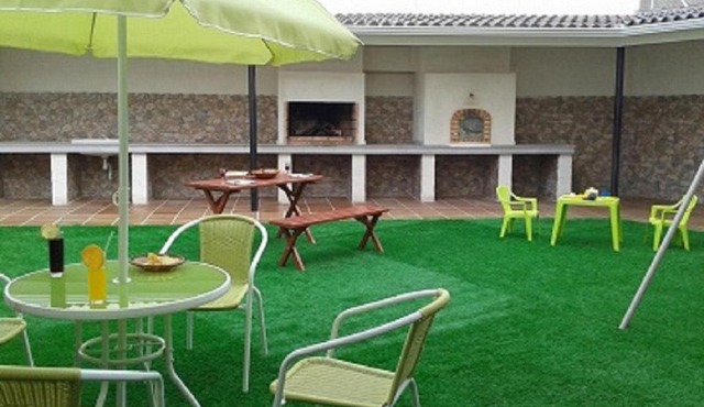 Casa El lince de Granadilla AT-CC-00296, Norte provincia Cáceres, WIFI, Parque infantil, HIDROMASAJE, garaje, LAVAVAJILLAS