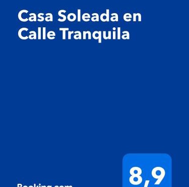 Casa Soleada Calle Tranquila Junto a FIBES