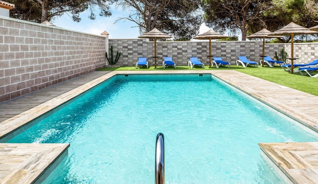 Casa Torre de Meca 3 with Shared Pool, Terrace and Garden in Los Caños de Meca