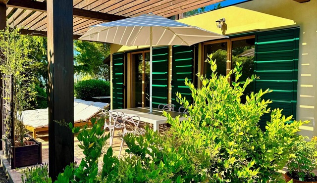 ChaletSoleLuna sea view, Italian Villa, Riccione Misano, Pet Friendly! in Emilia-Romagna