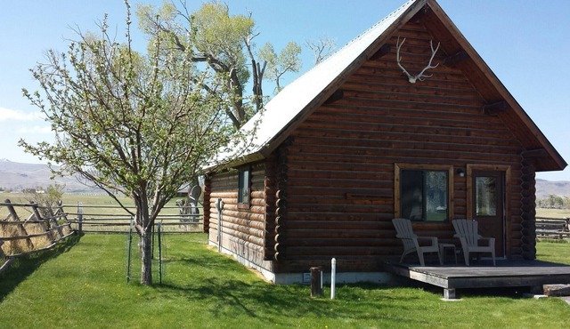 Comfy, Rustic Log Cabin - Montana Experience, peace and quiet, fishing near by. in Dillon