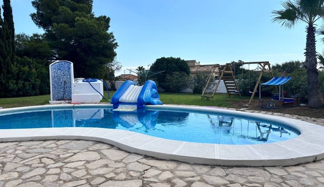 Detached villa in Cumbres del Sol with priv. Pool large enclosed garden