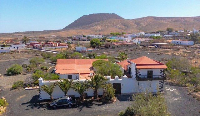 En Fuerteventura Apartamento Frente al Volcán Gayría en Finca Rural Ecológica