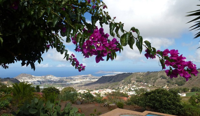 Fantastic sea view - Arucas and Las Palmas with wellness / sauna in Arucas
