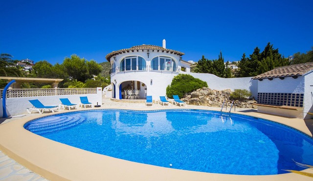 Fantastic views from the villa and swimming pool terrace