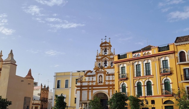 First floor in modern building Close Macarena Church
