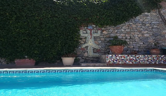 House with pool, terraces, magnificent views of the Tropical Valley and near the sea