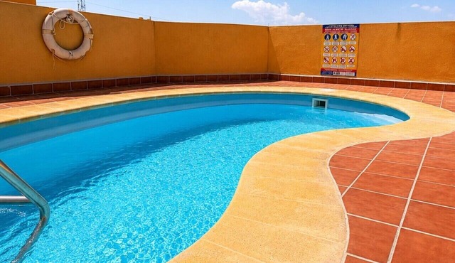 Modern apartment with Rooftop Pool near Mojácar Playa