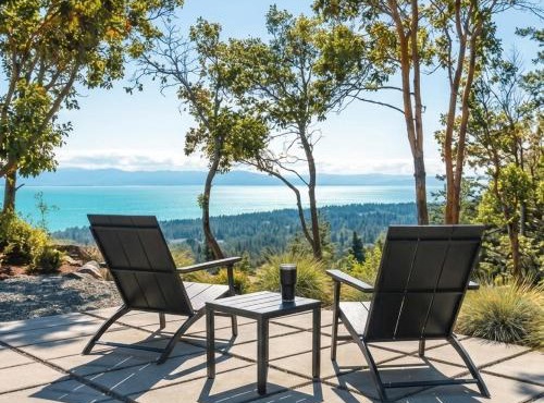 Mountain Suite - Ocean View Fire Pit - Fully Equipped Kitchen - WD in Nanaimo