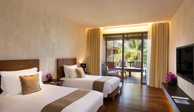 Ocean View Escape with Daybed Balcony Steps from Bophut Beach in Amphoe Ko Samui