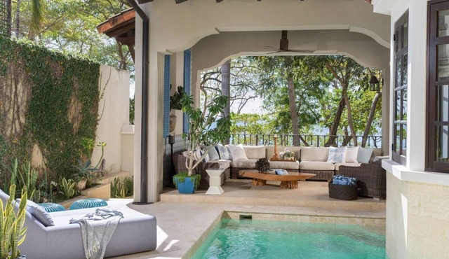 Oceanfront Villa with Pool & Terrace - Las Catalinas - Casa Azul in Las Catalinas