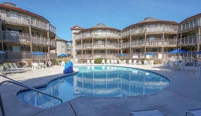 Outer Banks Beach Club charming oceanside resort with private beach and pools in Kill Devil Hills