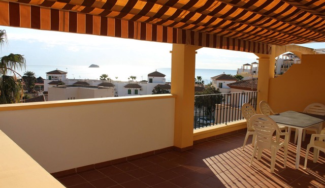 Penthouse-apartment with spectacular sea views in San Juan de los Terreros.