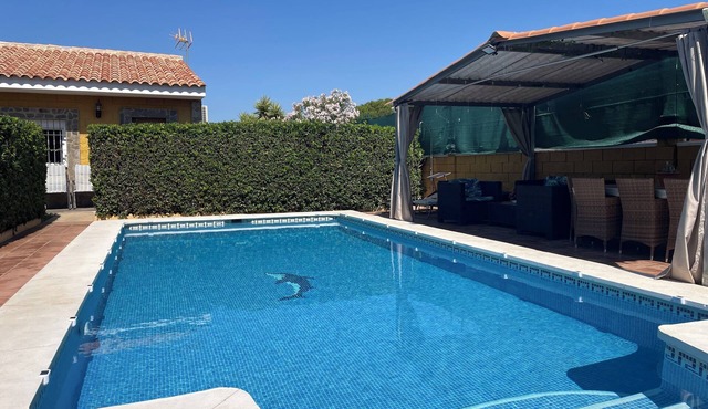 private peaceful villa for up to 6 people with its own private pool and garden