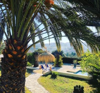Rustico Appartment 'Olta' in finca, see-and garden side in Teulada