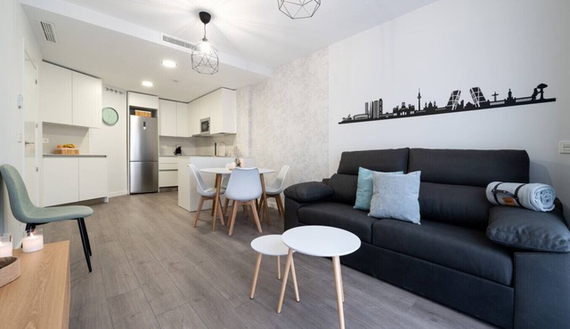 Spacious apartment 20 min from Madrid