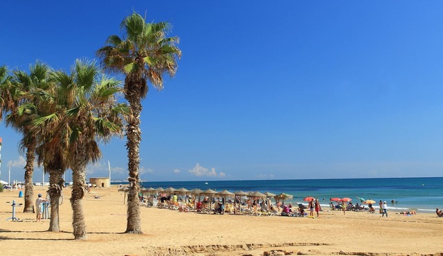 SPAIN TORREVIEJA AIR CONDITIONED 3 BEDROOM APARTMENT, RESIDENTIAL POOL, 6 PERS