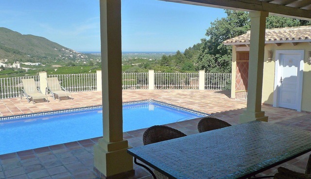 Stunning private villa for 6 guests with WIFI, A/C, private pool, TV, terrace and panoramic view