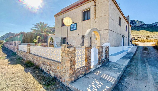 This cozy vacation home with private pool is located in Cabo Cope, opposite a beautiful 16th century