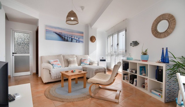 Vacation Apartment 'Ap Jarea Playa Sardina' with Shared Pool, Balcony and Wi-Fi
