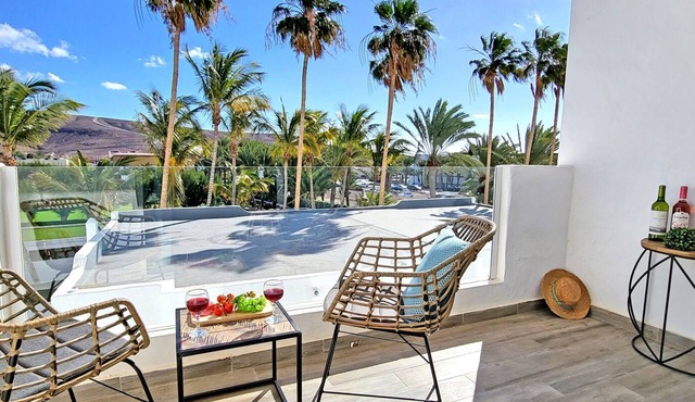 Vacation apartment LAS PALMERAS, Tarajalejo, balcony, WiFi