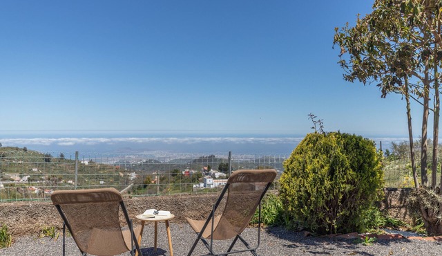 Vacation Home 'Casarural El Camino De Tejeda' with Sea View, Wi-Fi and Air Conditioning