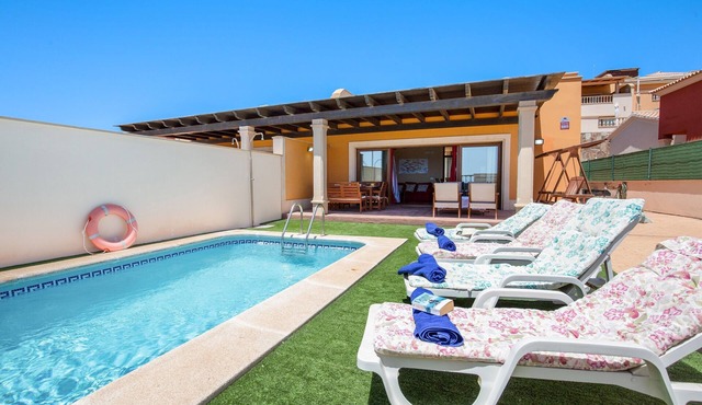 Vacation Home 'Villa Mia' with Sea View, Garden, Pool & Wi-Fi