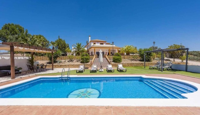 Villa "Casa Rural Las Infantas" with Mountain View, Pool & Wi-Fi
