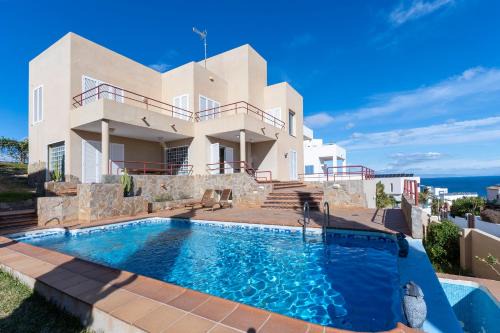 Villa Super Lujo Mojacar -6 hab - piscina - vistas al mar