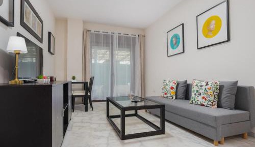 One-Bedroom Apartment with Terrace